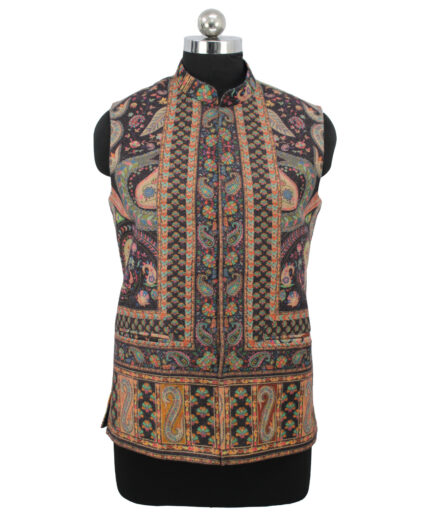 Waist Coat Kalamkari