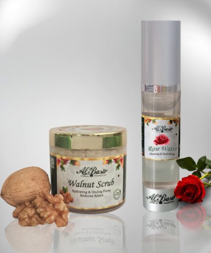 Scrub & Rose Water Combo