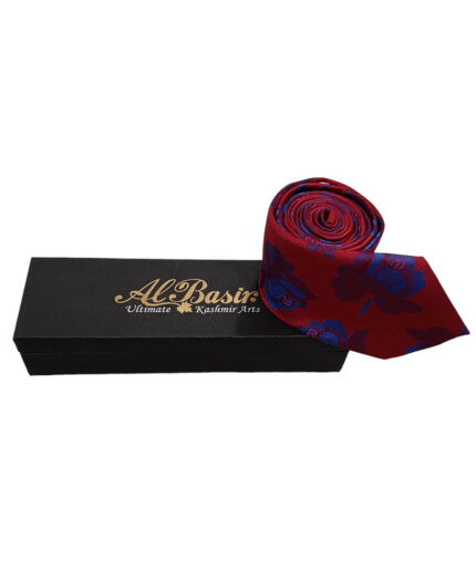 Tie Silk Maroon