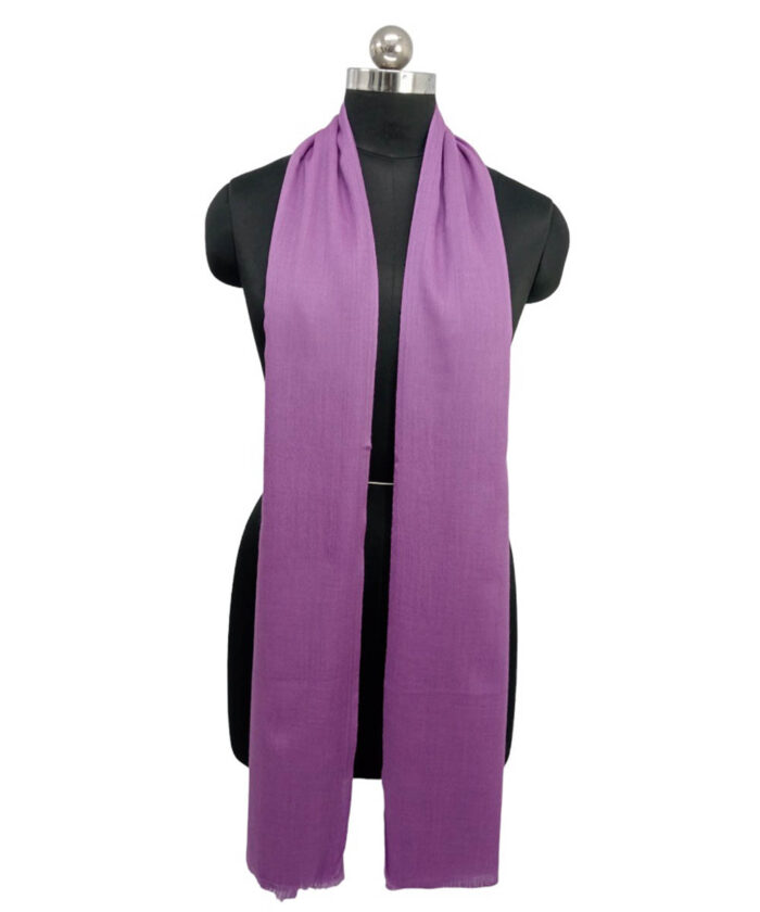 Stole Plain Pashmina - Image 3