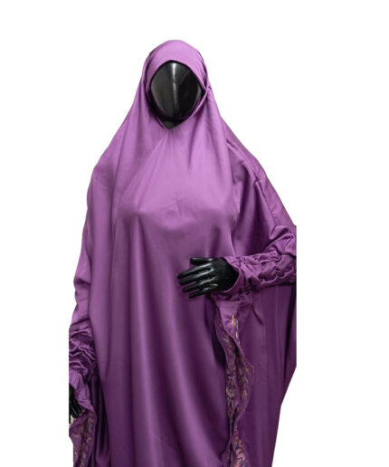 Designer Satin Abaya