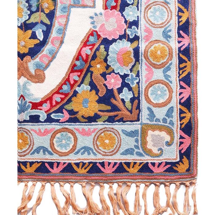 Floral Woollen Rug - Image 2
