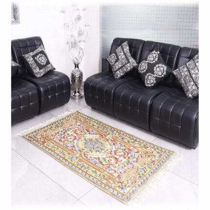 Floral Silk Rug