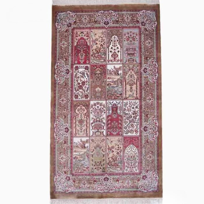 Geometrical Silk Carpet (3' x 5' Ft.) - Image 3