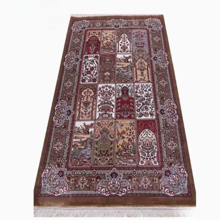 Geometrical Silk Carpet (3' x 5' Ft.) - Image 2
