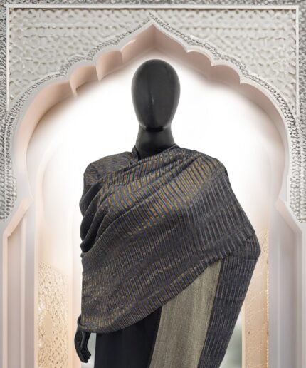 Shawl Zari Stripe Pashmina