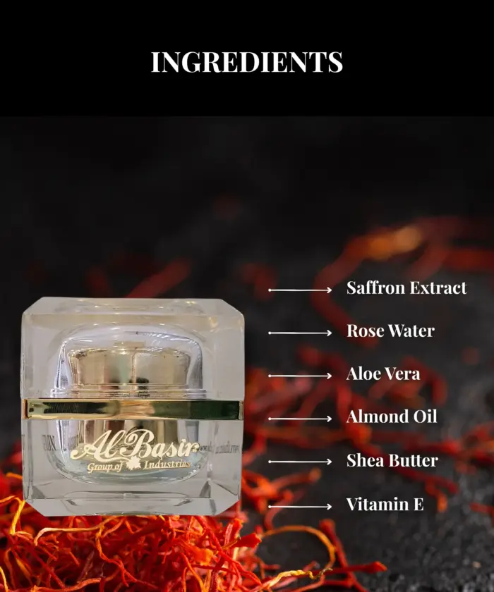 Saffron Face Cream