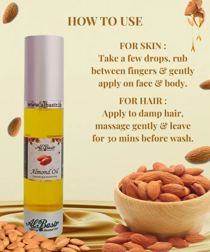 Pure Kashmiri Almond Oil - Image 2