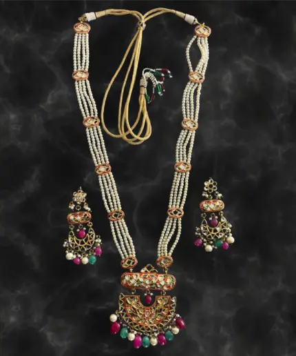Necklace Set Meenakari