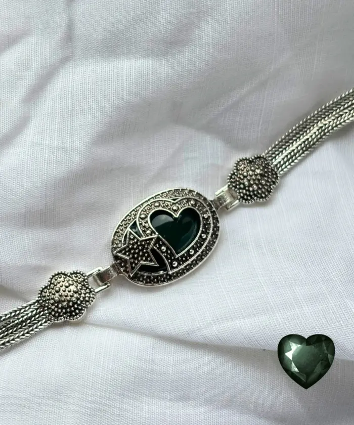 Bracelet Emerald Stone - Image 3