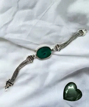 Bracelet Emerald Stone - Image 4