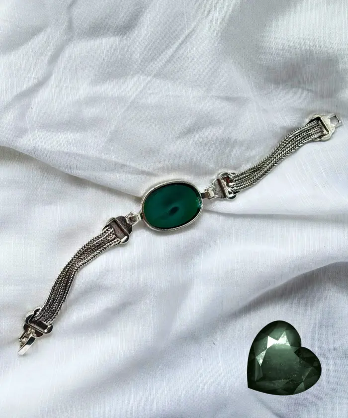 Bracelet Emerald Stone - Image 4
