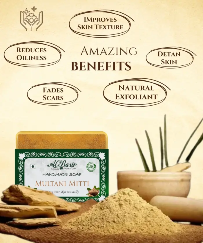 Soap Multani Mitti Handmade - Image 2