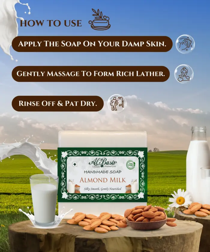 Soap Almond Milk Handmade - Image 2