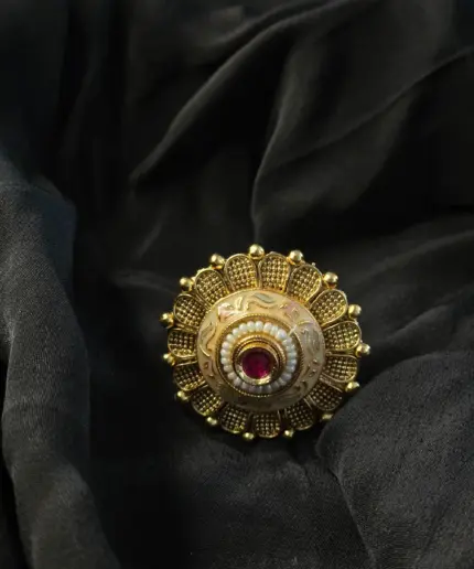 Ring Floral Kundan