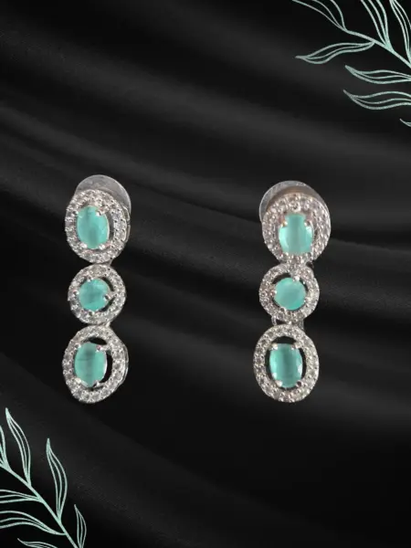 Necklace Set Aqua Zircon