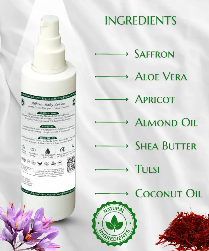 Baby Lotion Saffron - Image 4