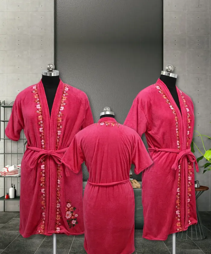 Bathrobe Set Emboridered - Image 2