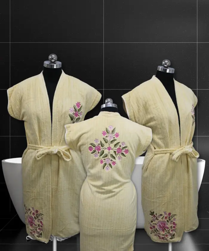 Bathrobe Set Emboridered - Image 2