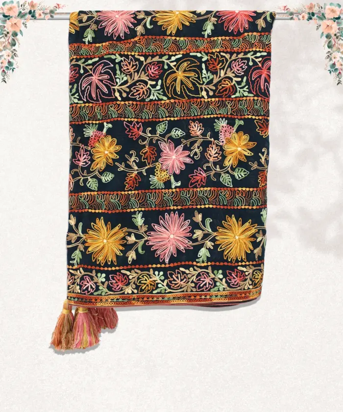 Dupatta Georgette Jamawar - Image 4