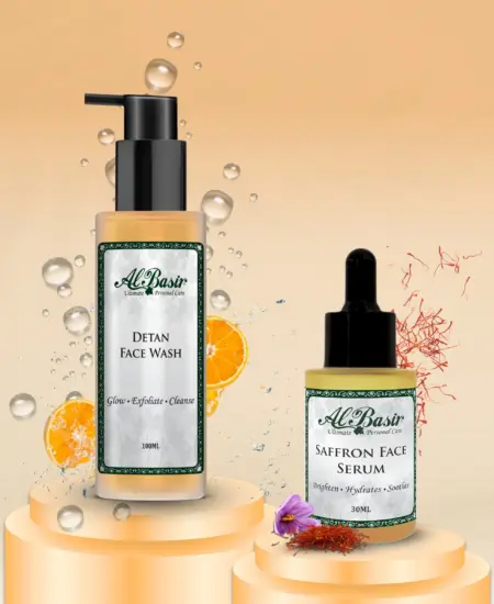 ALBASIR FACE WASH + FACE SERUM COMBO (1)