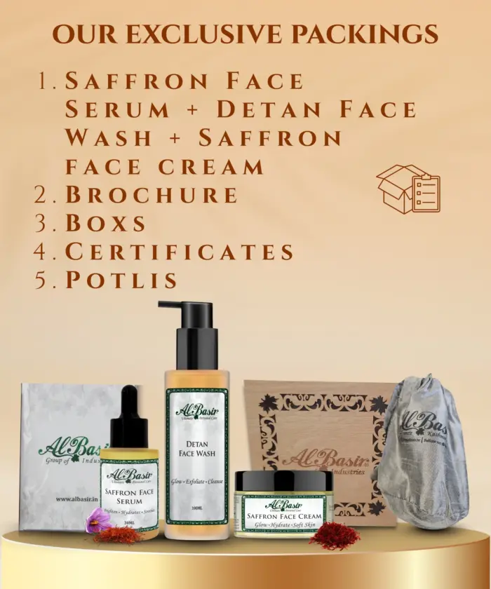 ALBASIR FACE WASH + SERUM + CREAM COMBO (6)