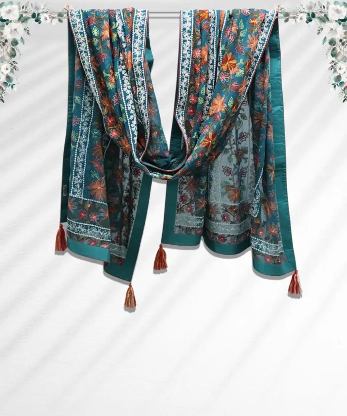 Dupatta Georgette Jamawar - Image 2