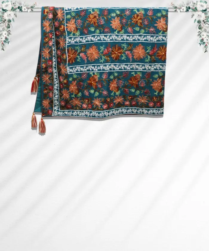 Dupatta Georgette Jamawar - Image 3