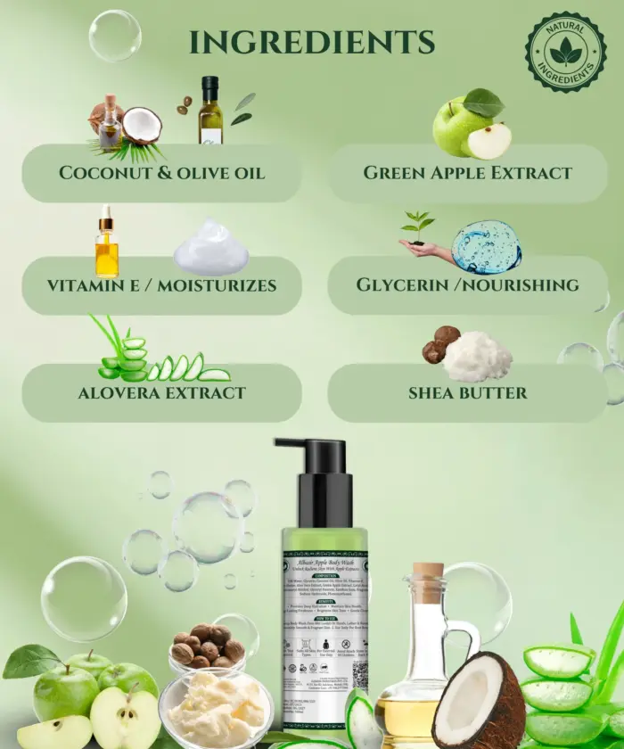 Body Wash Kashmiri Apple - Image 3