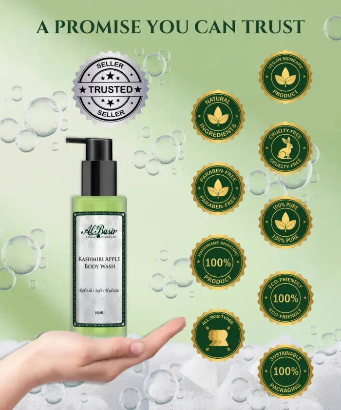 Body Wash Kashmiri Apple - Image 6