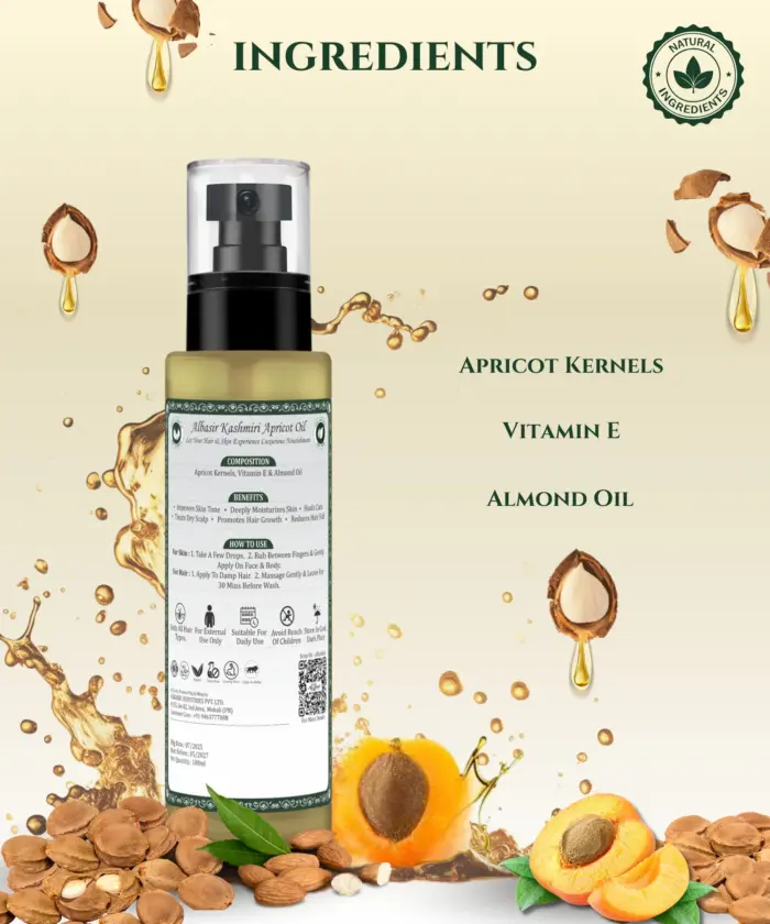 Kashmiri Apricot Oil - Image 3
