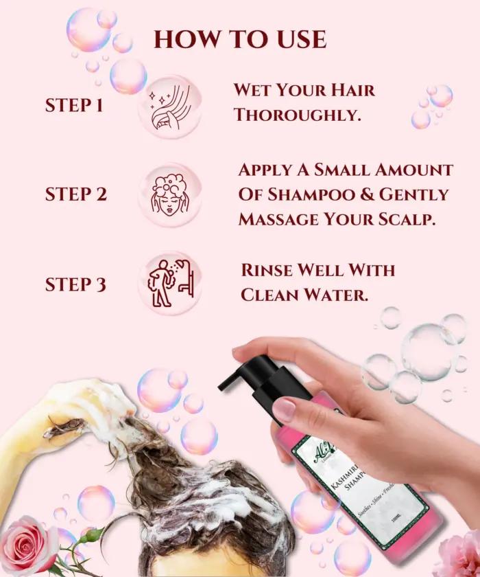 Shampoo Kashmiri Rose - Image 4