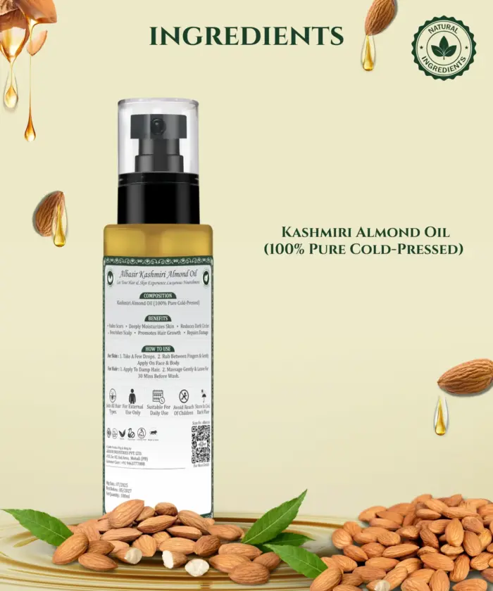 Pure Kashmiri Almond Oil - Image 4