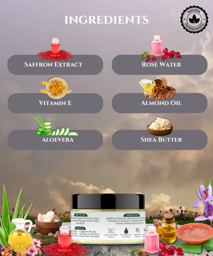 Saffron Face Cream - Image 4