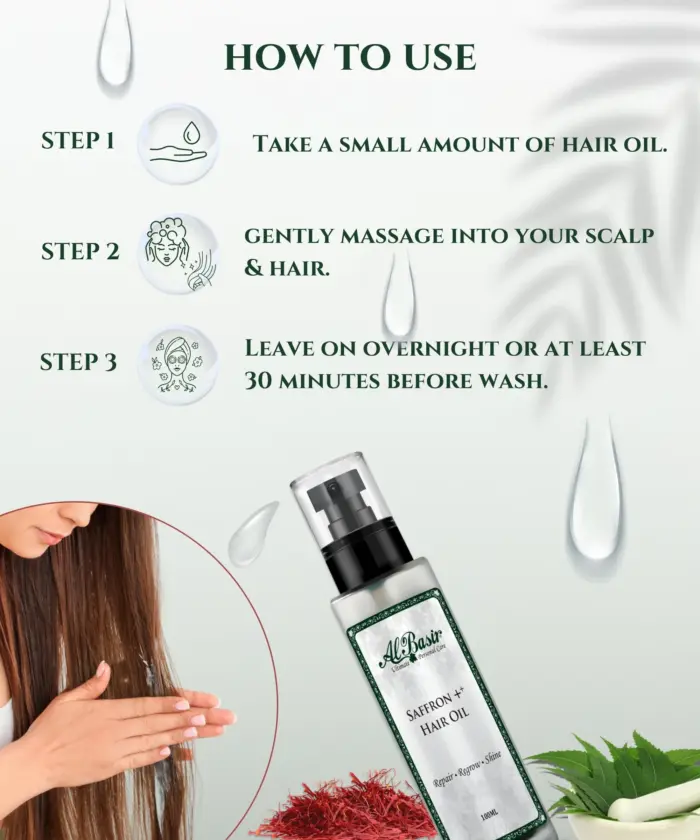 Saffron + Hair Oil - Image 6