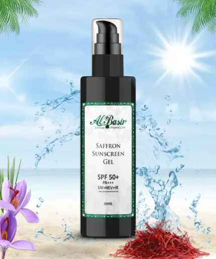 Saffron Sunscreen Gel