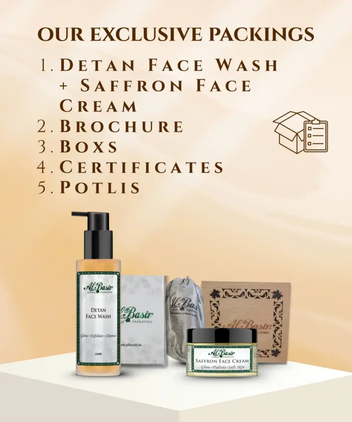 Face Wash Detan & Face Cream Saffron - Image 7