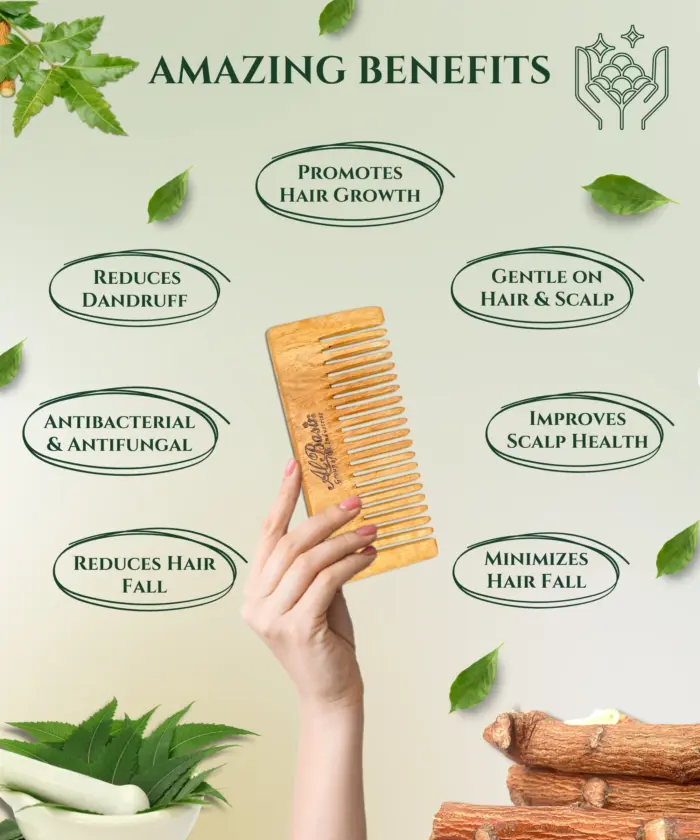 Kacchi Neem Comb - Image 2