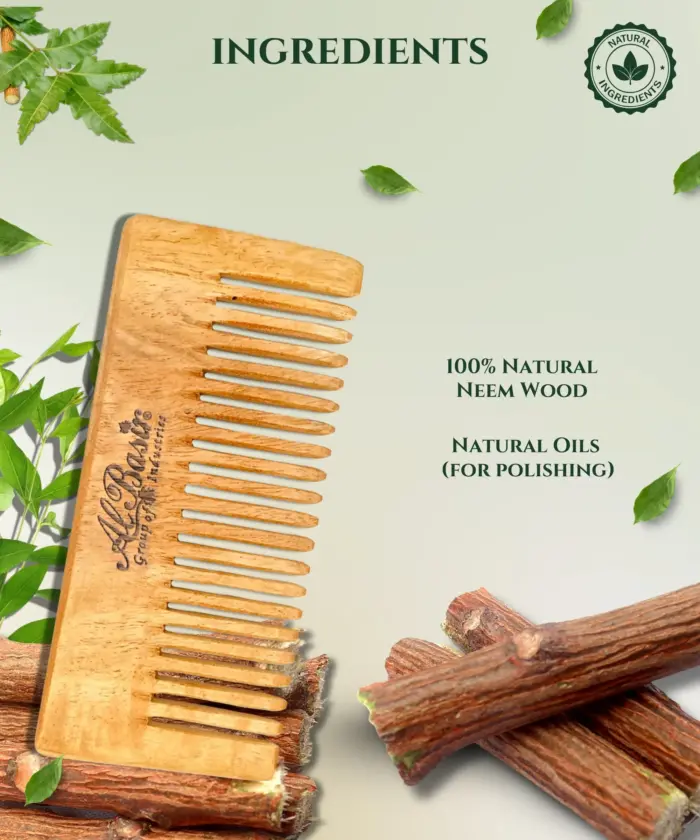 Kacchi Neem Comb - Image 3