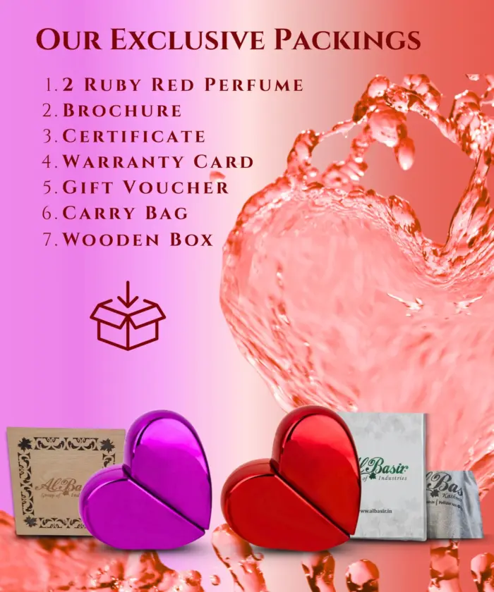 Perfume Ruby Red Twin Hearts - Image 7