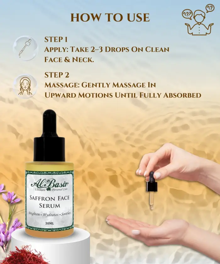 Saffron Face Serum - Image 3