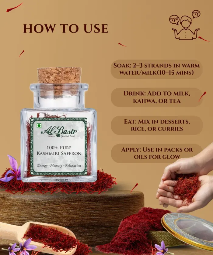 Pure Kashmiri Saffron - Image 3