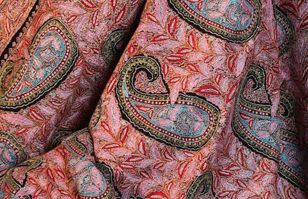 An Antique Needle work Shawl Blog Image