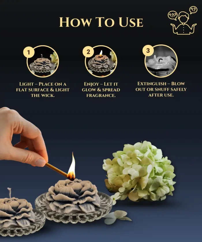 CANDLE PEONY FLOWER
